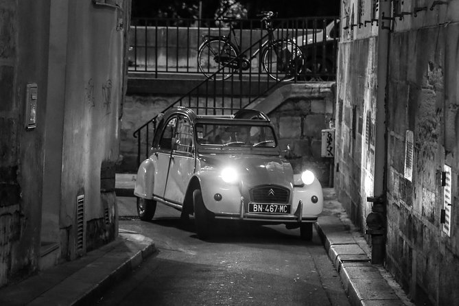 2CV tour by night - Opera / Bourse to Place Vendôme and Place de la Concorde