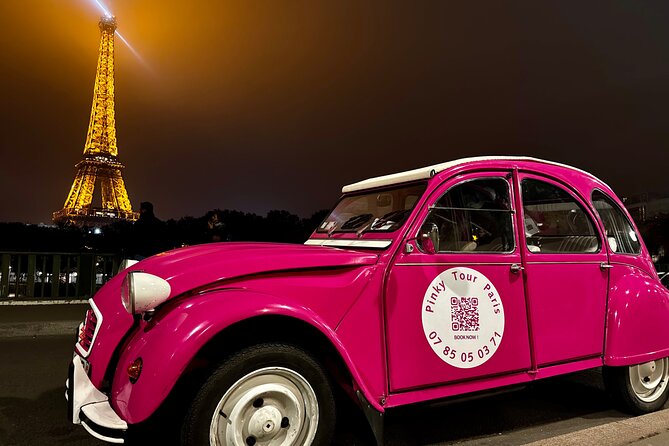 3H Champagne Tour Through Paris by Night in a Pink Citroën 2CV - Key Highlights Worth Planning Around