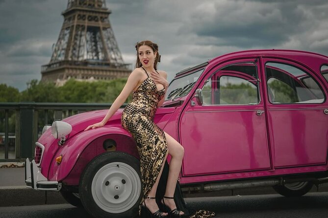 3H Champagne Tour Through Paris by Night in a Pink Citroën 2CV - Champagne Along the Way: Fun Inclusion, Simple Rules