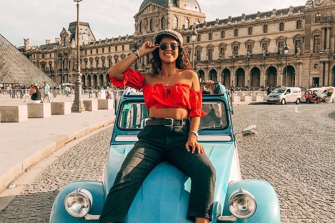 3H Grand Paris Tour in 2CV CITROEN - Arc de Triomphe and Concorde: Driving the Grand Paris Centerline