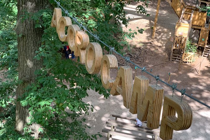 Accrobranches course in the middle of the forest in Saint-Germain-en-Laye - Price and value: $42.06 for two hours of safe thrills