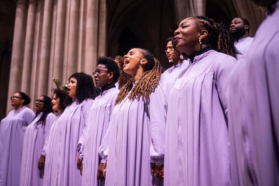 American Cathedral - Paris: Gospel Dream - When the audience joins in (singing and clapping)