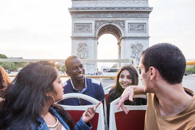 Arc de Triomphe Self-Guided Ticket & Big Bus Hop-On Hop-Off - Price and what you actually get for $52