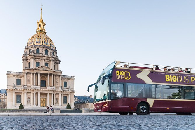 Arc de Triomphe Self-Guided Ticket & Big Bus Hop-On Hop-Off - Stop-by-stop: what each bus stop gives you (and how to use it)