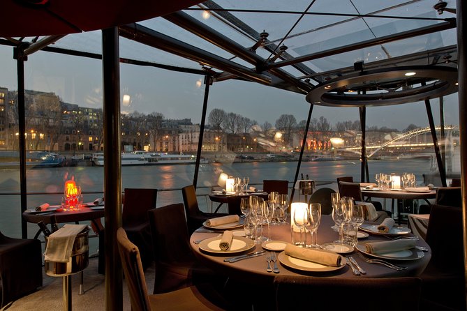 Bateaux Parisiens Seine River Gourmet Dinner & Sightseeing Cruise - Menus and service tiers: what you’re really paying for