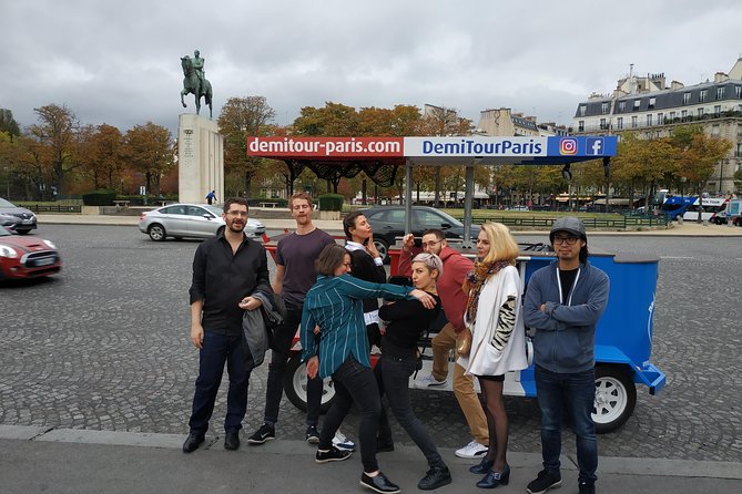 Beer Bike Bar Tour - Stop 1 at Trocadéro: the Eiffel Tower view, plus a quick reset