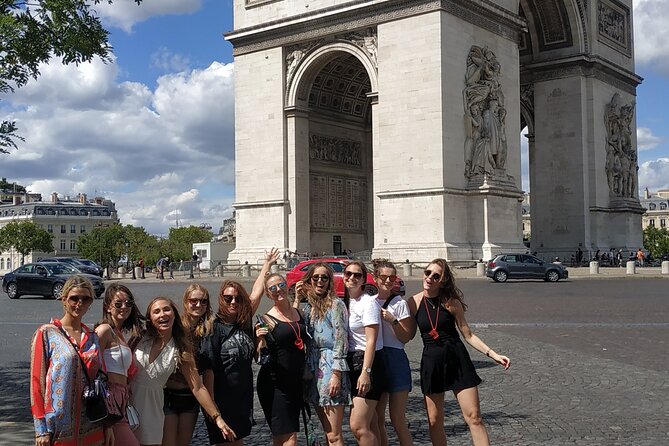 Beer Bike Bar Tour - Champs-Elysées stop: when an unobstructed view is actually worth it
