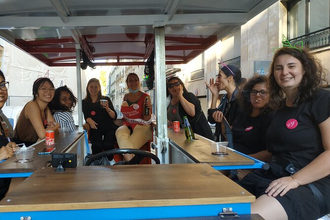 Beer Bike Bar Tour - Avenue Foch gardens: a breather that makes the ride feel complete