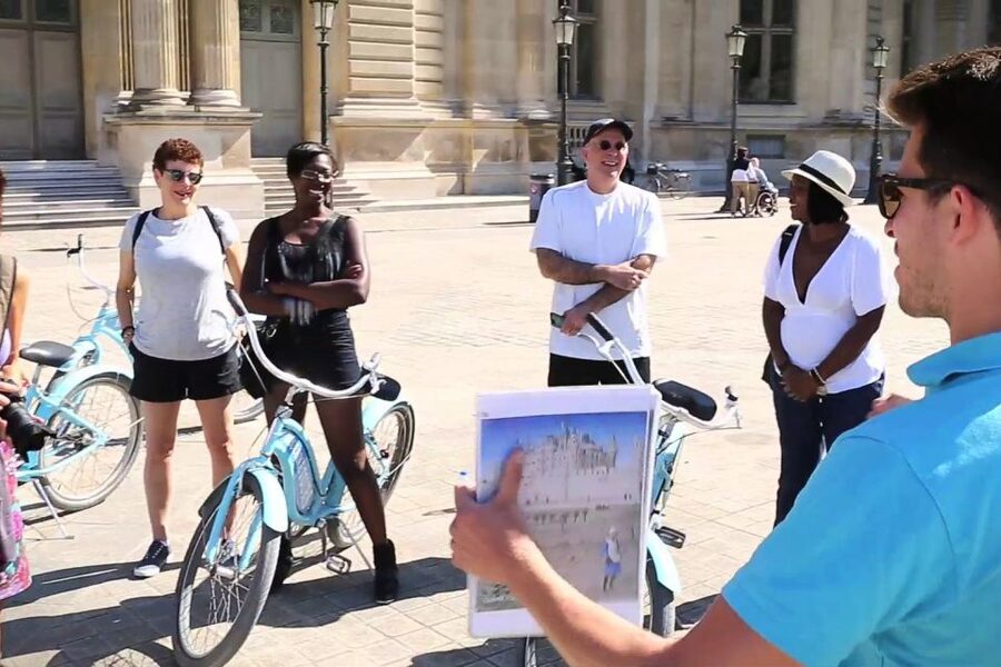 Best of Paris Bike Tour - The 30-minute break: Rue Cler snack time built in