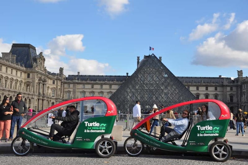 Best of Paris Private Rickshaw bike Tour with guide - Seine river viewpoints and Eiffel Tower angles: Pont de l’Alma to Trocadéro
