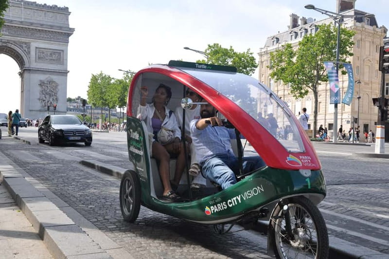 Best of Paris Private Rickshaw bike Tour with guide - Meeting at 99 Rue de Rivoli (and choosing your start near the Louvre)