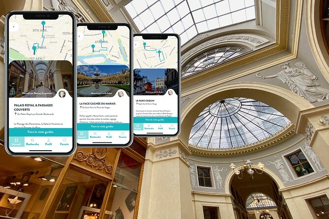 BEST OF ROYAL DAYS & LIFE : 3 audioguided tours - Stop 1: Palais-Royal gardens and the covered passages built for luxury