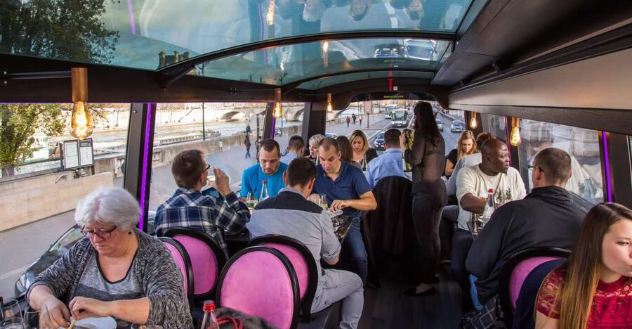 Bus Toqué Champs Elysées Tour w/ 3-Course Dinner & Champagne - Key Things I’d Pay Attention To