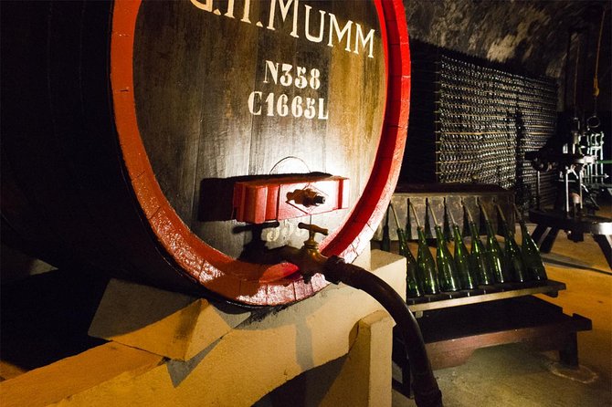 Champagne Day Tour with Reims, Cellars Visit & Champagne Tasting from Paris - Reims Cathedral: Gothic art, stained glass, and 2,303 statues