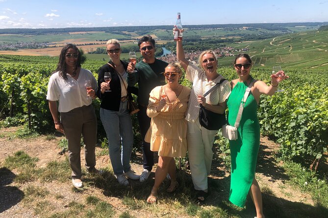 Champagne Private Wine Day Trip with Lunch and Wine Tastings - The vineyard views and the vineyard tasting that turn theory into taste