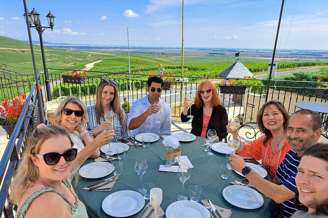 Champagne Tour: 3 family estates, 10 Tastings & Lunch - Paris Pickup and the Comfort Factor in an 8-Person Van