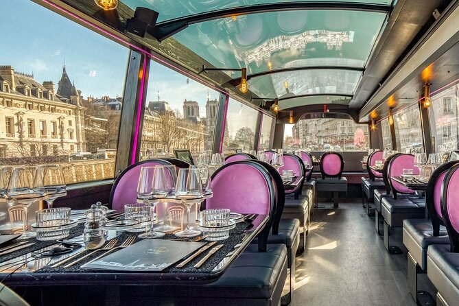 Champs-Elysées Dinner Paris by Night on a Panoramic Bus - Stop-by-Stop: What to Look For from the Upper Deck Dining Room