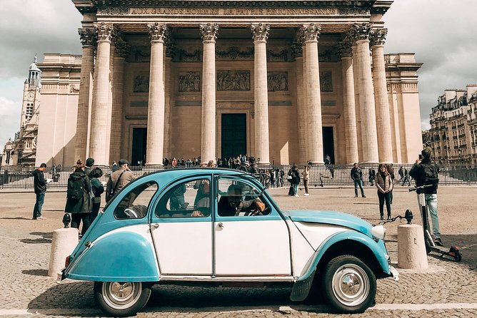 Classic Tour of Paris in 2CV CITROEN - When this tour is the perfect fit