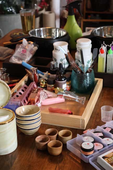 Customised lipstick workshop - Paris 1er - Entering Kimiko Craft Paris in the Paris 1er