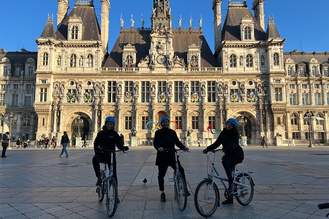 Discover Iconic Paris: Private Bike Tour of the City Center - Pont Alexandre III and toward Les Invalides: classic Paris postcard energy