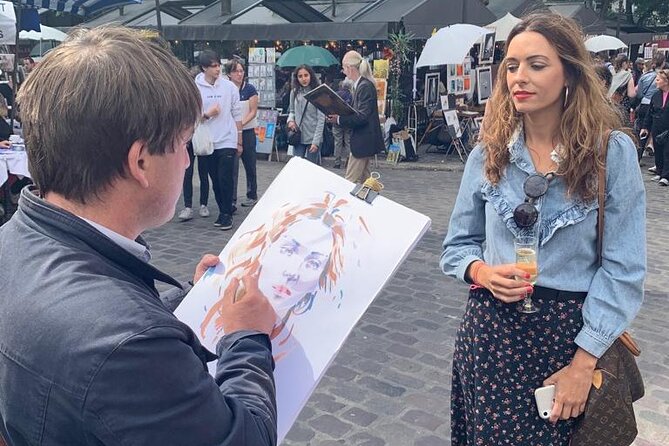 Discovery of Montmartre in a 2CV - 45 min - Je t’aime Wall: The 300 Ways to Say I Love You