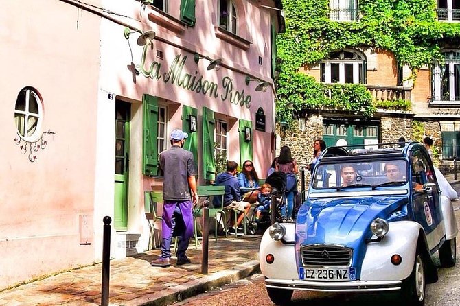Discovery of Montmartre in a 2CV - 45 min - Dalida, Picasso, and Abbesses: Pop Culture on a Hill
