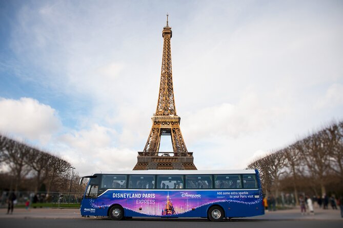 Disneyland® Paris Express Shuttle with Admission Ticket from Central Paris - The air-conditioned, Disney-themed coach ride