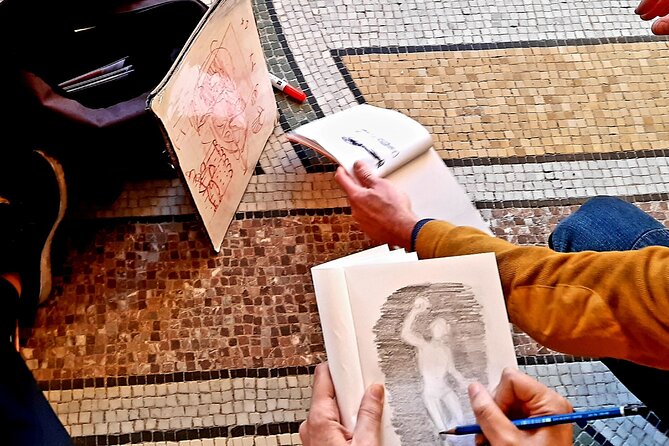 Drawing workshop/creative notebook during a walk from the Invalides to the Petit Palais - Why this Invalides to Petit Palais walk is such a smart idea