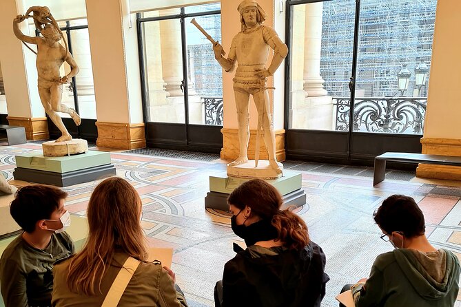 Drawing workshop/creative notebook during a walk from the Invalides to the Petit Palais - Pont Alexandre III: where perspective practice becomes real