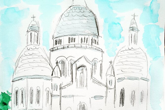Drawing workshop / creative notebook during an unusual walk in Montmartre - A 3-hour Abbesses-to-Sacré-Cœur sketch walk
