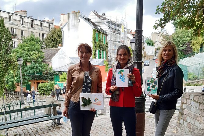 Drawing workshop / creative notebook during an unusual walk in Montmartre - Le Bateau-Lavoir: draw in the shadow of an artist’s studio