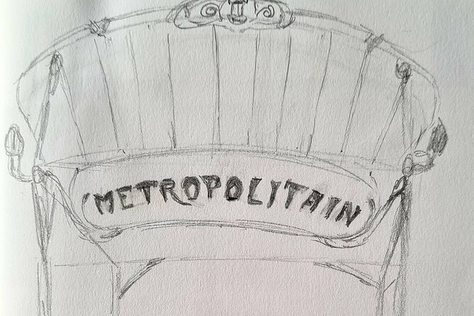Drawing workshop / creative notebook during an unusual walk in Montmartre - Rue Lepic and the Moulin de la Galette area