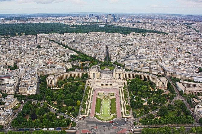 Eiffel Tower Small-Group Access to 2nd Floor by Elevator - The Included 1st Floor Stop (and the Glass Floor Surprise)