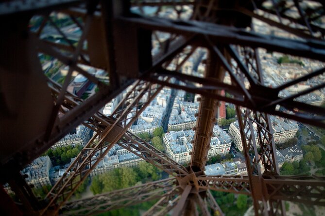 Eiffel Tower with 2nd Floor Access & Trocadero Gardens Tour - Glass Floor on the First Floor: Seeing Paris Streets From Above