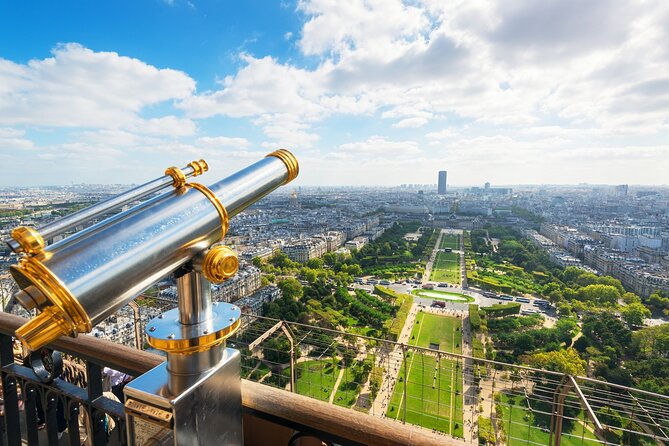 Eiffel Tower with Optional Summit Access by Lift - Stop 1: the Eiffel Tower second floor view that sets the whole trip up