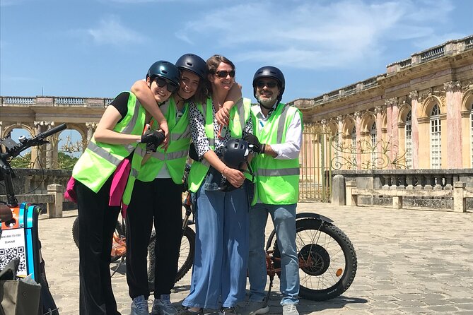 Electric 2-wheeler tour of the Chateau Park and Gardens - Starting at Louis XIV and Getting Trained on Your Scooter