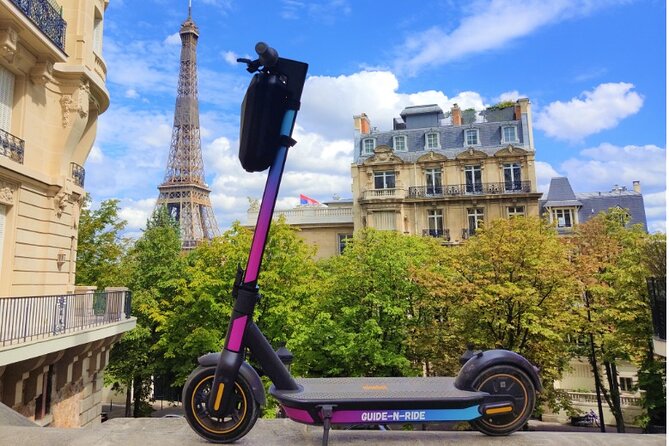 Electric scooter rental in Paris Full Day - Key highlights at a glance