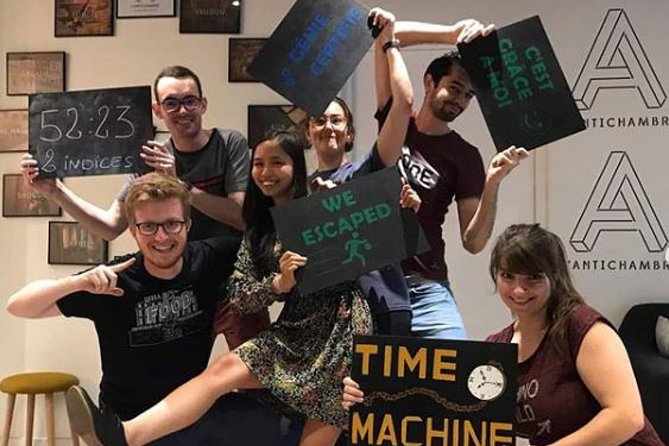 Escape game Time machine - What actually happens in the 60-minute escape