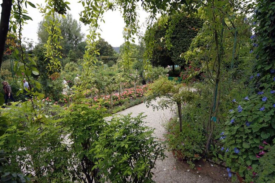 From Paris: Giverny and Monet's Home Day Trip - The water garden: Japanese bridge and lily ponds in real life