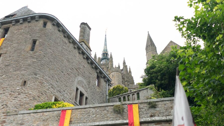 From Paris: Small-Group Mont St Michel Tour & Cider Tasting - Inside the Abbaye du Mont-Saint-Michel with an audio guide