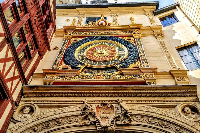 Giverny and Rouen Private Full Day Tour from Paris Van and Guide - Rouen cathedral and old market streets: medieval icons on a walking route