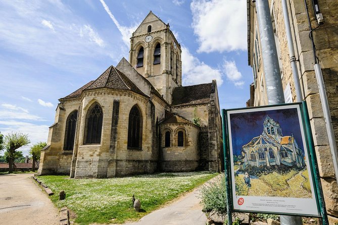 Giverny Monet's Garden & Auvers-sur-Oise with Van Gogh House Full Day From Paris - Monet’s resting place at Eglise Sainte-Radegonde