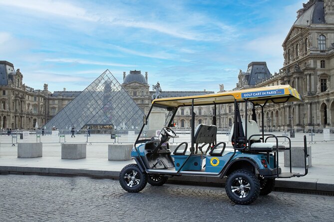 Golf Cart in Paris - Private Guided City Tour - Pickup Included - Comfort and Logistics: What to Pack for a Great Ride