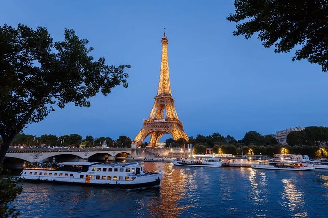 Guided Eiffel Tower Tour and Boat Cruise River Seine Sightseeing - Stop 1 on the Seine: monument views without the foot fatigue