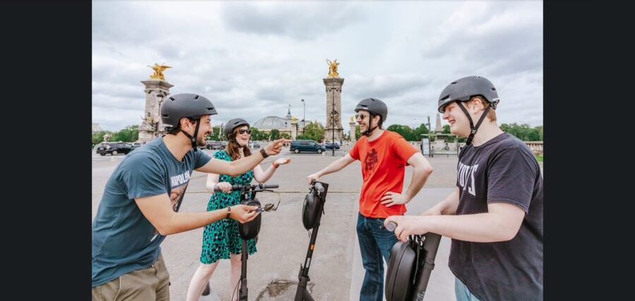 Guided Electric Scooter Tour of Paris - The 3-hour route: Louvre area, Left Bank, and the Latin Quarter feel fast but not rushed