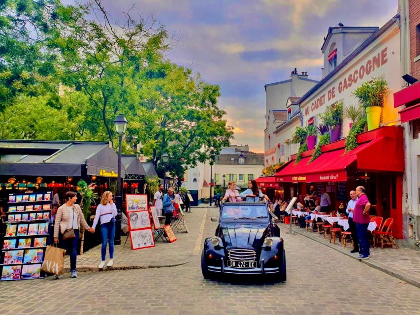Guided Tour of Paris in Citroën 2CV - The Secret Sauce: Tiny Streets No Bus Can Reach