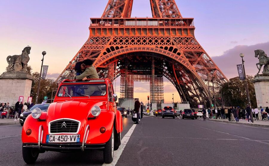 Guided Tour of Paris in Citroën 2CV - Comfort and Weather Reality: Retractable Roof, Real Paris Timing