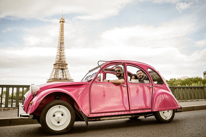 Half Day Private Tour in Paris with Pink Citroen 2CV - Arc de Triomphe and the Champs-Élysées: Views Without the Ticket Hassle