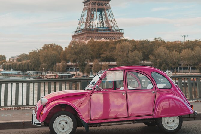 Half Day Private Tour in Paris with Pink Citroen 2CV - 3 Hours, Several Icons: How the Timing Really Works