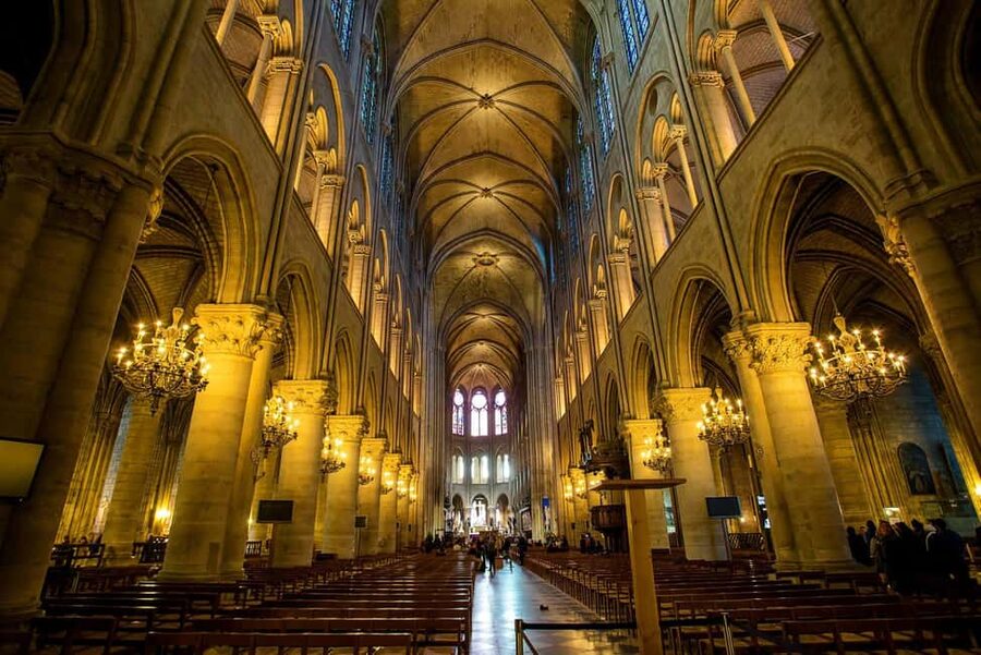 Interior Guided Notre Dame Tour, Free Entry Included (Max 5) - Key Highlights at a Glance